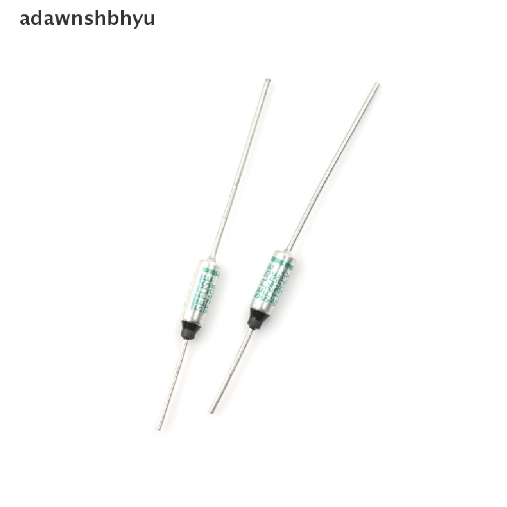 Adawnshbhyu 10pcs SF240E 240℃ 10a 250V SEFUSE Cutoffs NEC Thermal Fuse Celcius