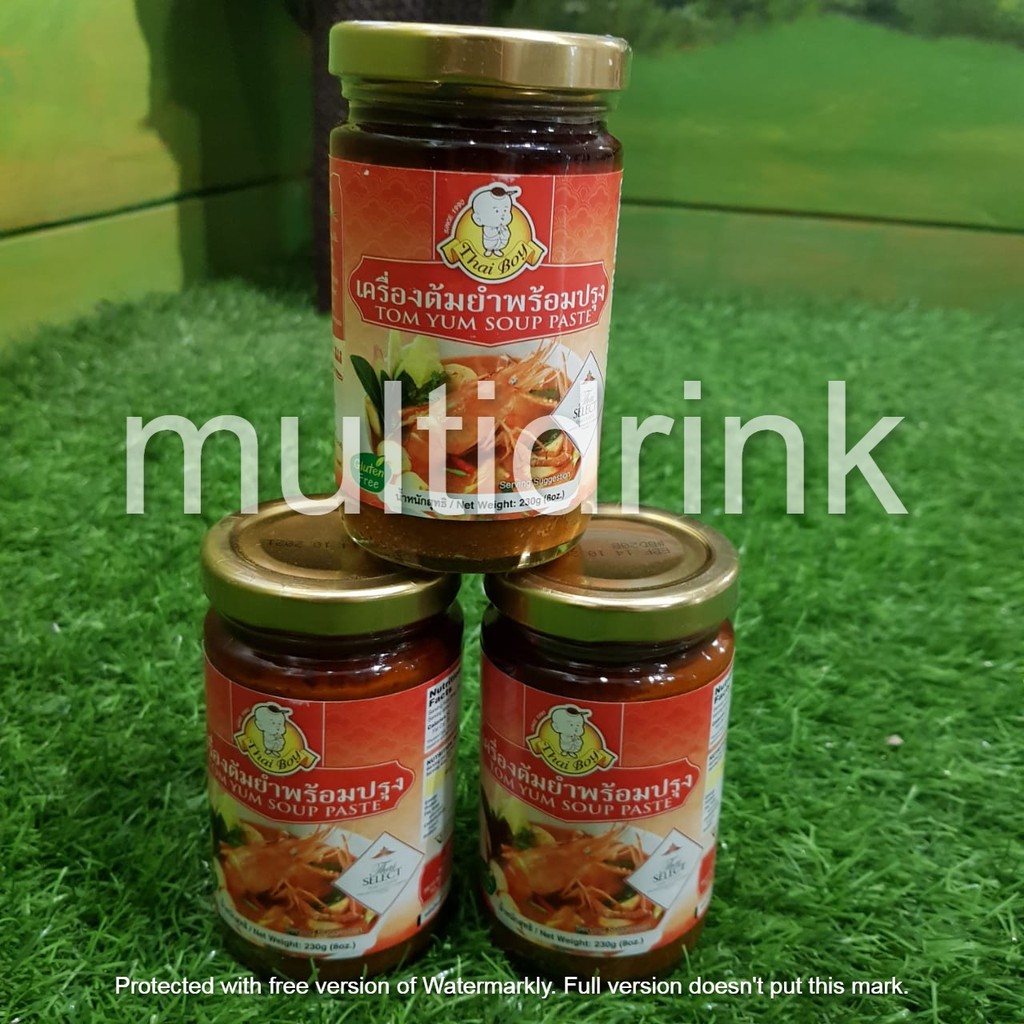 

TOMYAM PASTE THAIBOY JUMBO 825GR/bumbu tomyam shabu shabu