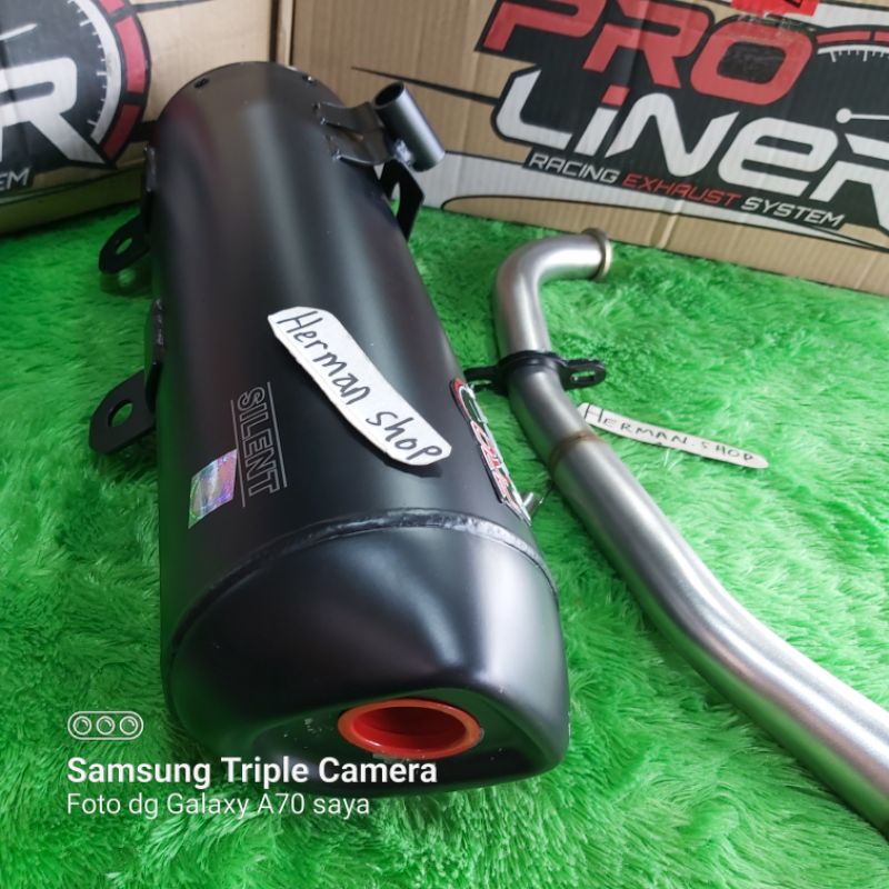 knalpot proliner pro liner standar racing silent nmax old / nmax new / aerox / aerox new / vario125