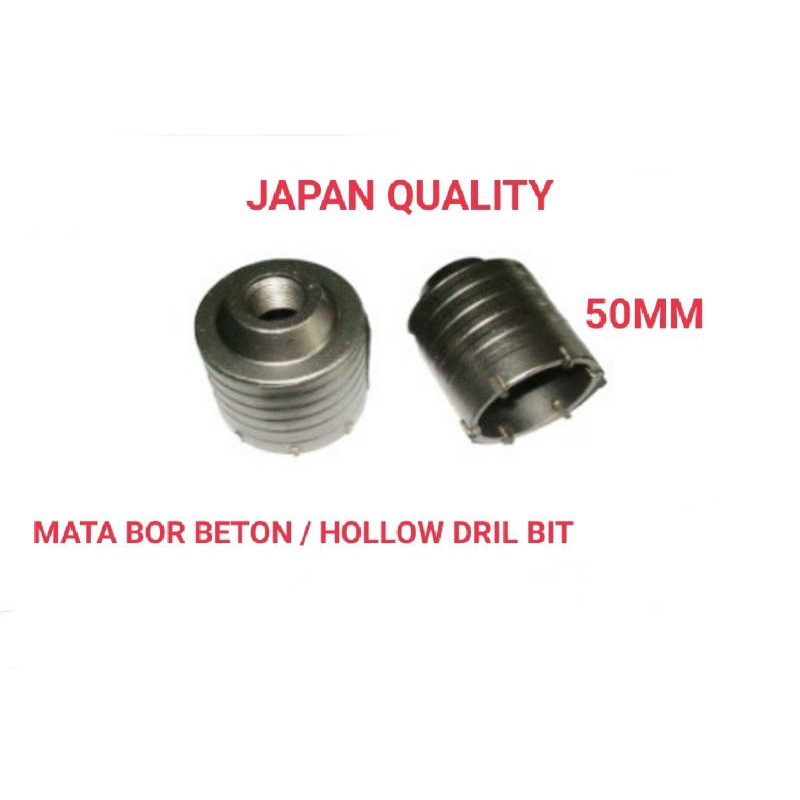 HOLLOW DRILL SDS / MATA BOR BETON SDS 50MM JAPAN QUALITY.