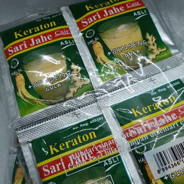 

SARI JAHE CAIR KRATON BUNDLING ISI 6 SACHET