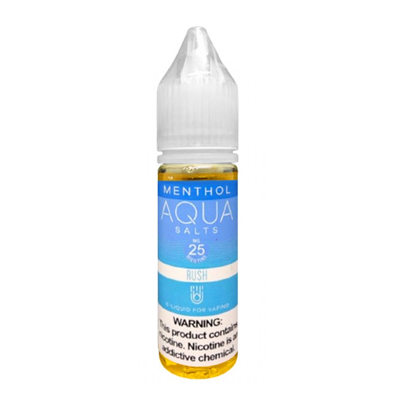 AQUA Rush Ice Salt Nic E-Liquid 15ML   25MG