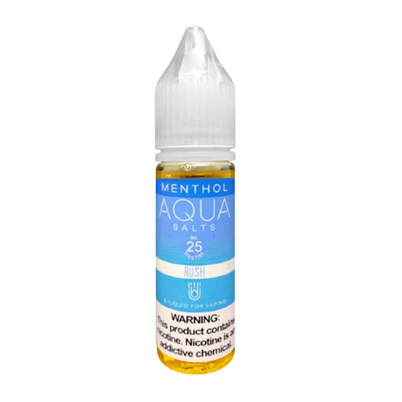 AQUA Rush Ice Salt Nic E-Liquid 15ML   25MG