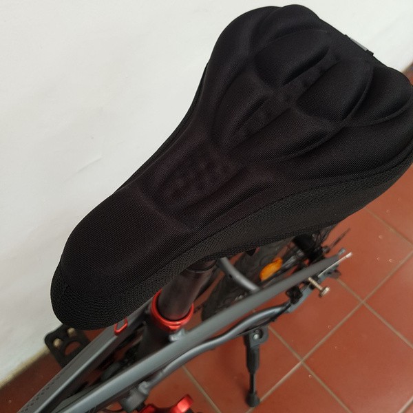 BANTAL JOK SADEL SEPEDA SUPER EMPUK COVER GEL BICYCLE SADDLE GEL EMPUK