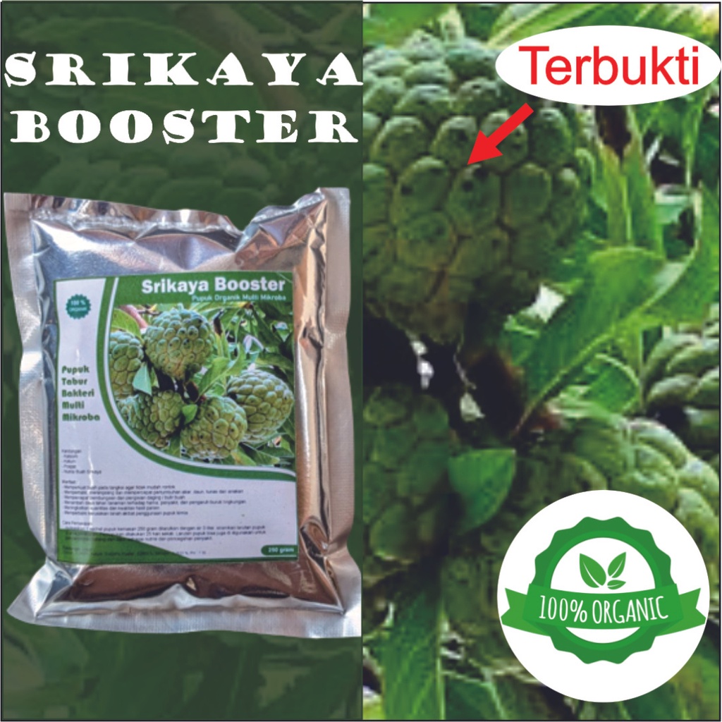 PUPUK BOOSTER SRIKAYA || PUPUK SRIKAYA || PERANGSANG BUAH