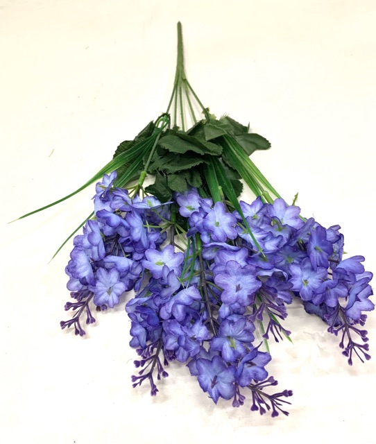 [BAYAR DI TEMPAT] Bunga plastik artificial lavender hias-3