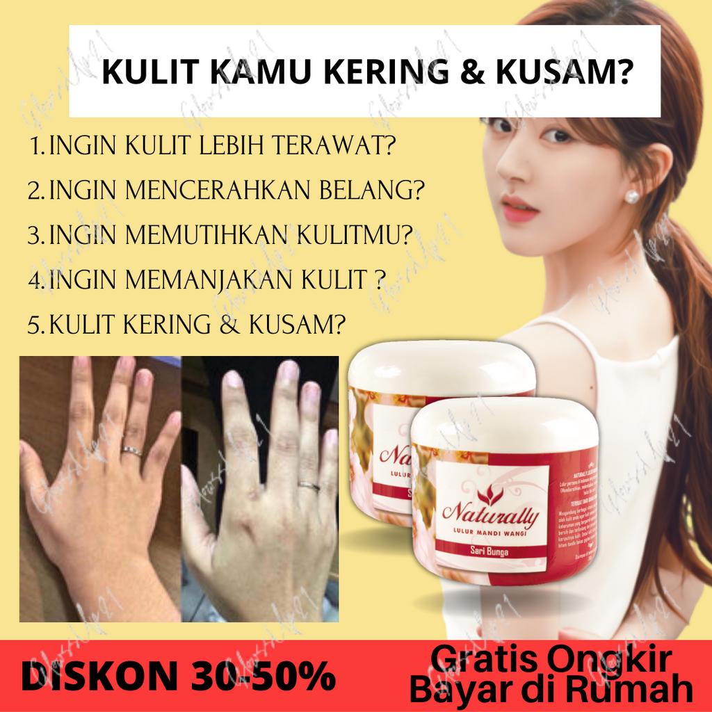 Naturally Lulur Mandi Sari Bunga