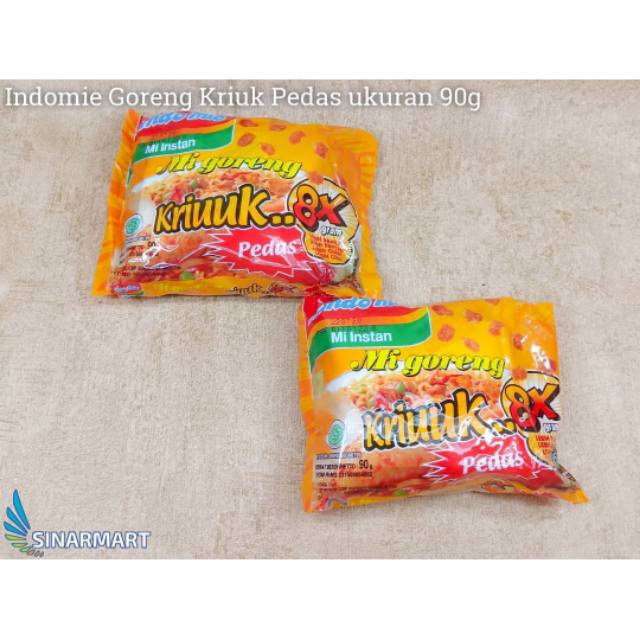 

INDOMIE GORENG KRIUK PEDAS
