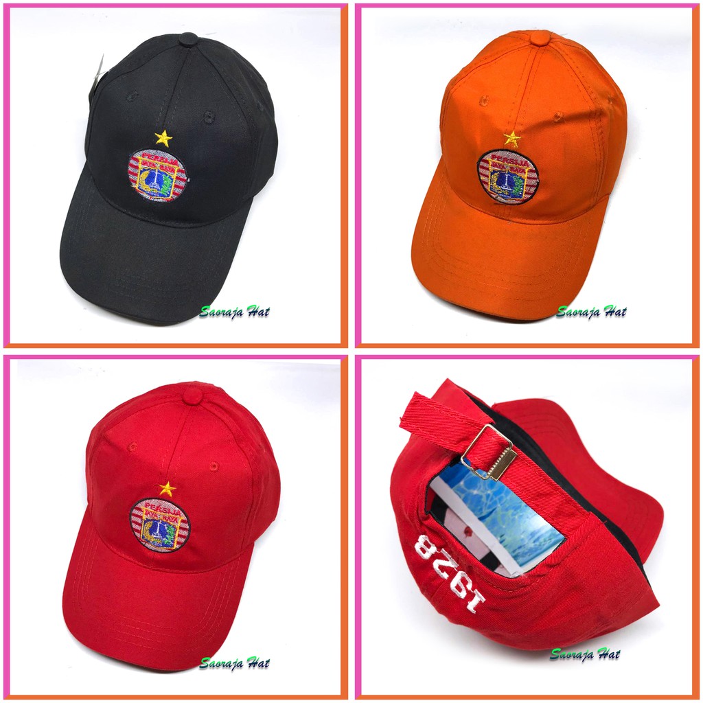 TOPI BASEBALL PERSIJA JAKARTA | BORDIR RAPIH