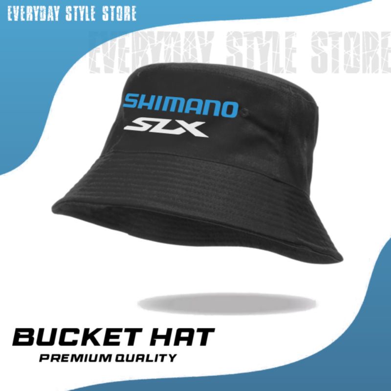 Bucket Hat SHIMANO SLX  / Topi Mancing / Topi Gunung / Topi Bucket / Topi Sepeda / Topi Rimba