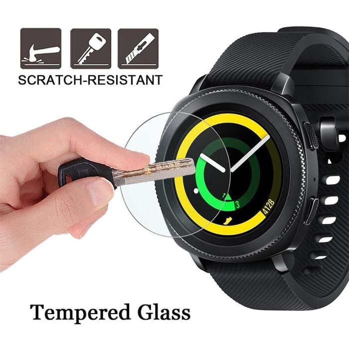 Screen Protector Tempered Glass Samsung Gear S2, S3,S4 , etc...