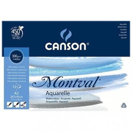 

Livro | Canson Montval Aquarelle A3 300Gsm Kekinian Terlaris