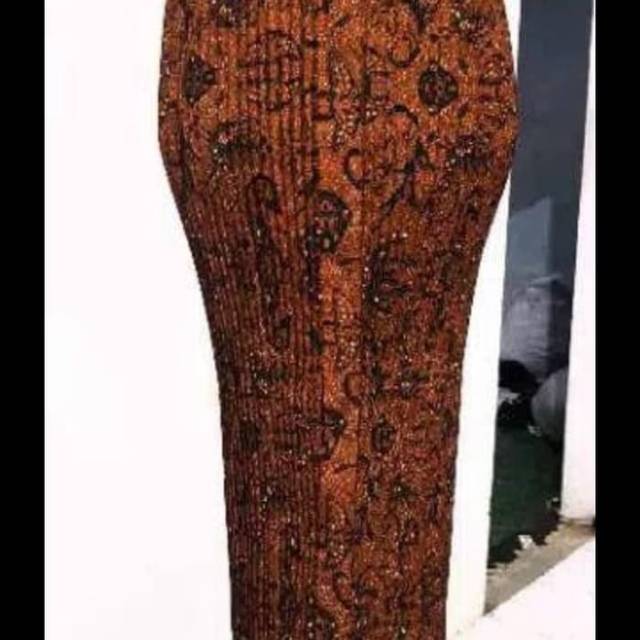 Plisket ROK BATIK PLISKET  PLUS WIRON wiru wiru kebaya  BAHAN HALUS rok pelisket batik pesta ijab-4