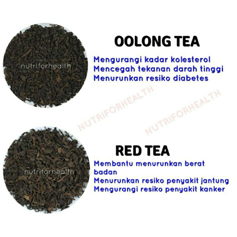 (50gr) TEA SERIES Teh Hijau Peppermint Stevia Oolong Grentea Earl Grey Black Tea Lemongrass