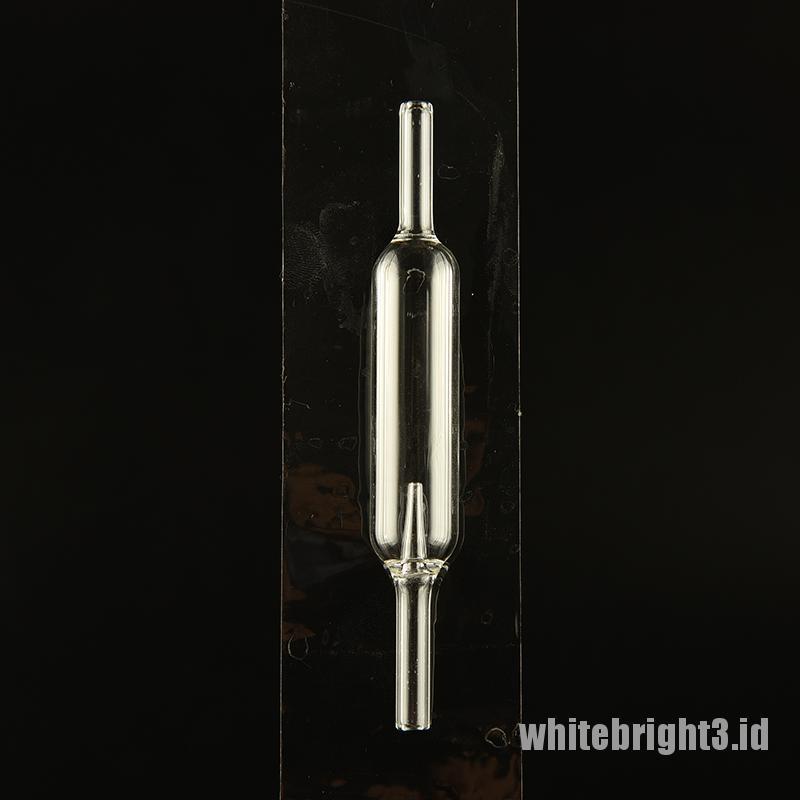❤White3 Warna Putih❤ Penghitung Gelembung CO2 Akuarium Ikan Hidup Nano Planted Bahan Kaca