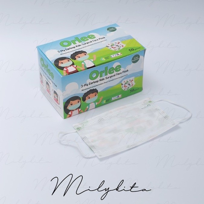 MASKER ANAK SURGICAL ORLEE &amp; DINAKU