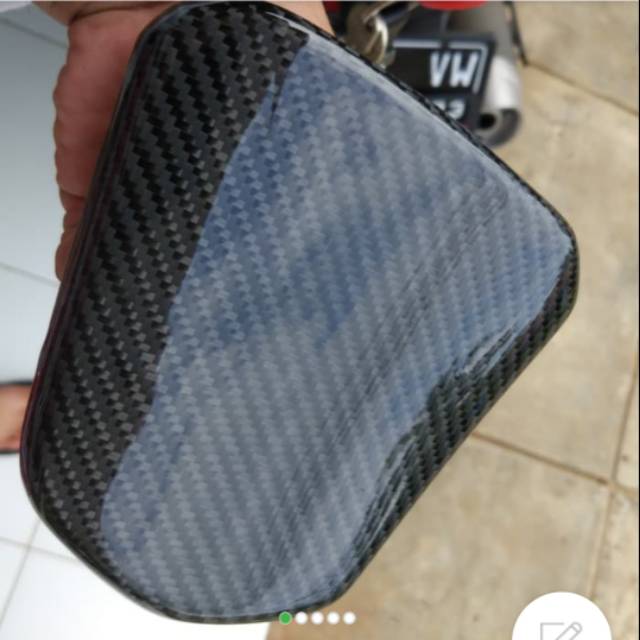Tutup Tangki Carbon kevlar Honda PCX Lokal