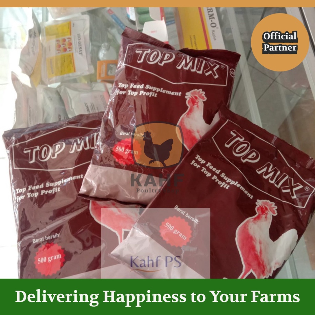 Top Mix 500 gram Suplemen Ayam Petelur