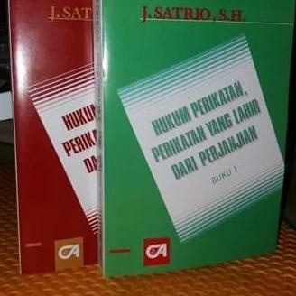 

HUKUM PERIKATAN YANG LAHIR DARI PERJANJIAN BUKU 1 DAN 2 .J SATRIO PROMO