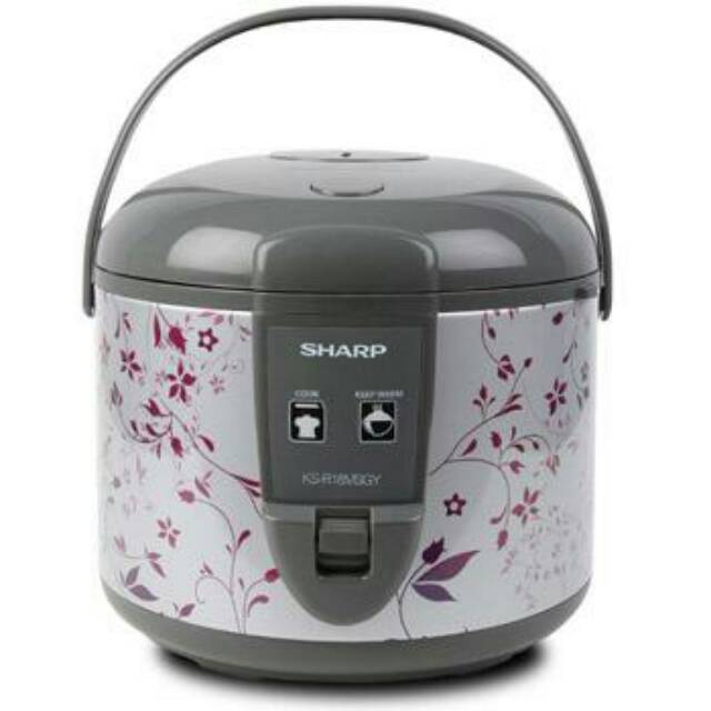 MAGIC COM SHARP KS-R18MS-GY/PP/BR/PK 1.8 Liter 3 in 1 Functions