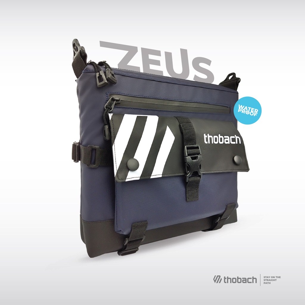 THOBACH-SLING BAG WATERPROOF ZEUS SELEMPANG PRIA WANITA