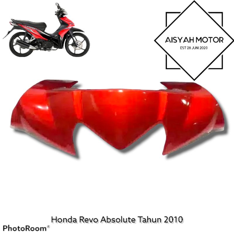 Visor Honda Revo Absolute Warna Merah Marun Tahun 2010