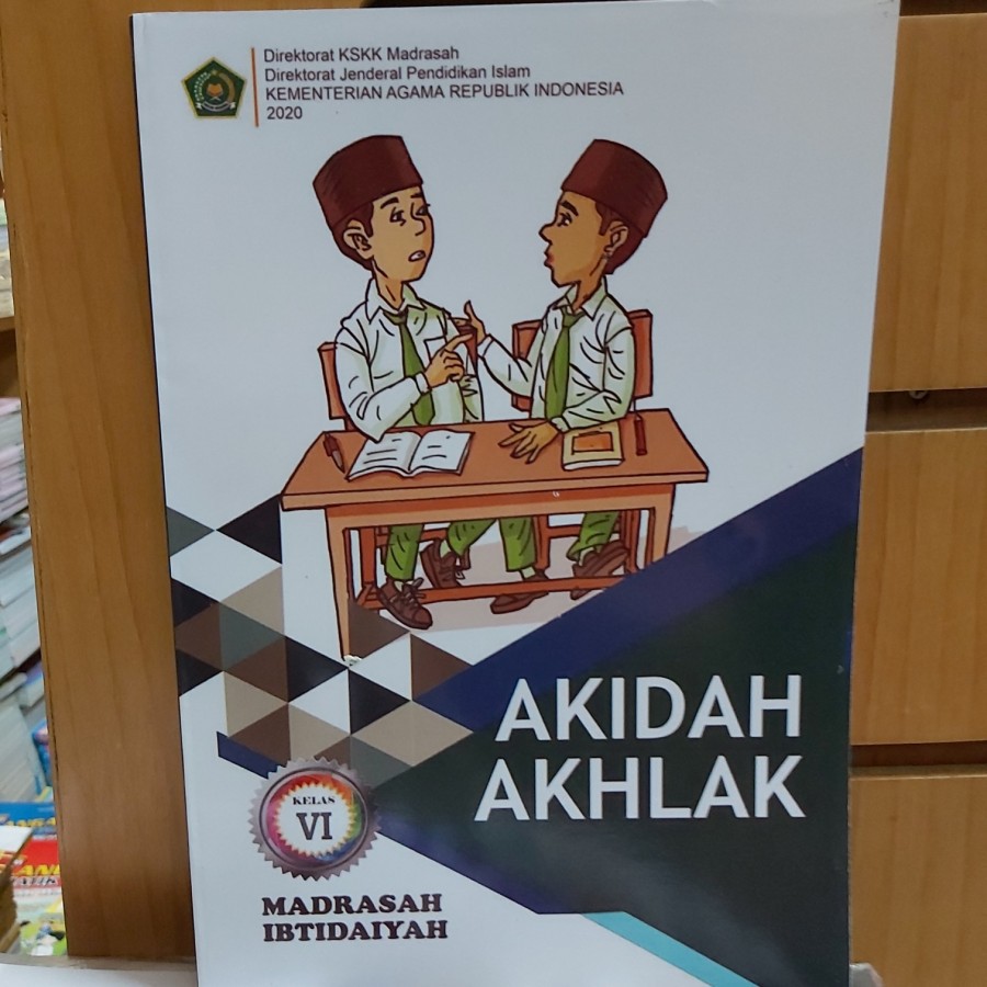 Buku Akidah Akhlak Kelas 6 MI-Kementrian Agama 2020