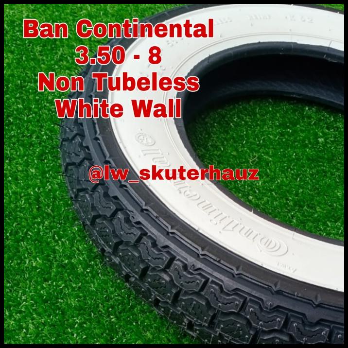 Ban Continental Whitewall 350-8 Utk All Vespa Ring 8