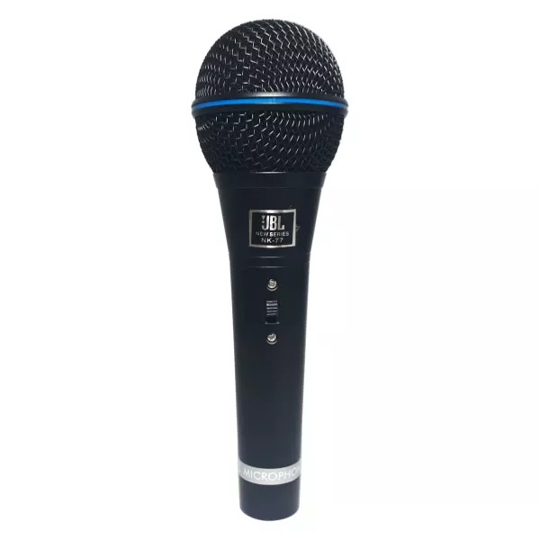 JBL Microphone Kabel NK-77 Mic Karaoke Mikrofon Super Body Besi dilengkapi koper