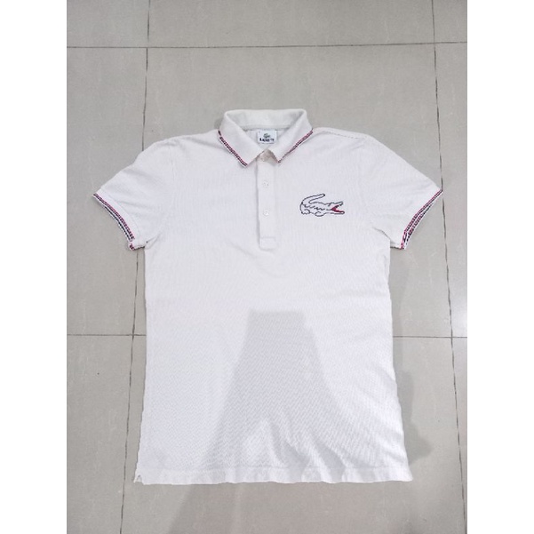 baju polo lacoste second original / baju kaos berkerah lacoste second original