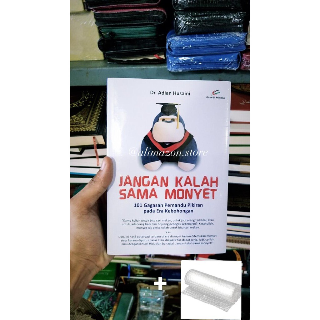

Buku JANGAN KALAH SAMA MONYET - Dr. Ardian Husaini ORI SOFT COVER