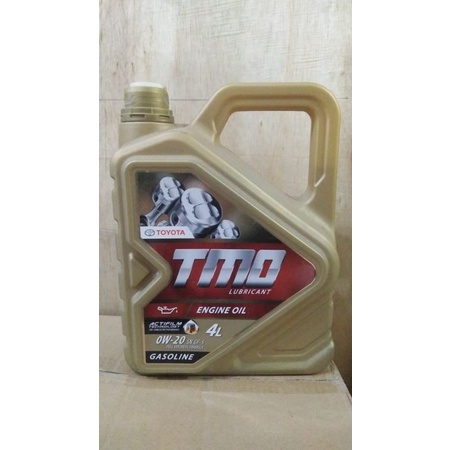 Oli mesin mobil Toyota TMO Gold 0W-20 4 liter Original