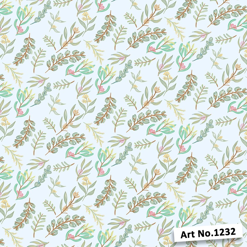 

Art No. 1232- ART PATTERN - BLUE FLORA