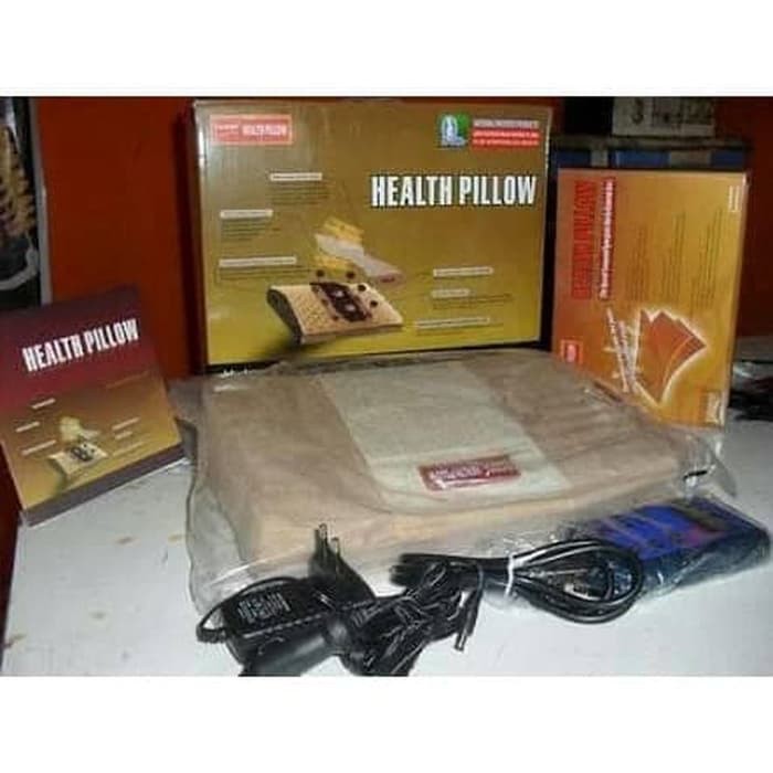 Bantal Lumbar Health Pillow / Bantal Kesehatan Penghangat dan Getar / Bantal Pijat Terapi Kesehatan / Bantal Relaksasi