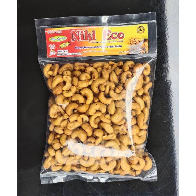 

KACANG METE SUPER KACANG MENTE MEDE GORENG NIKI ECO 500 gram