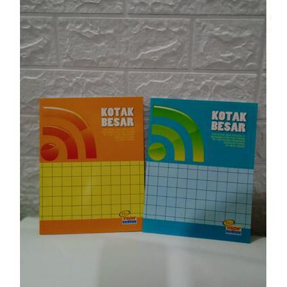 

Buku Tulis Kotak Besar Kecil Matematika 30 Vision