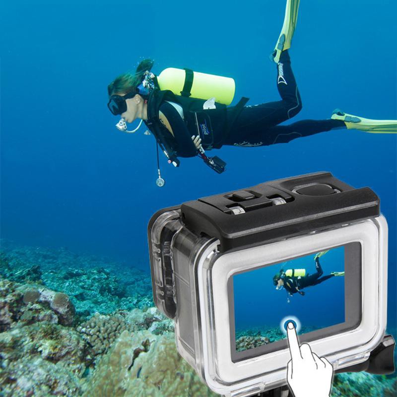 kamera ALLOET For Yi 4K Accessories Diving Touch Camera Cover for Yi 4K Case 35m 2 II Action Cam