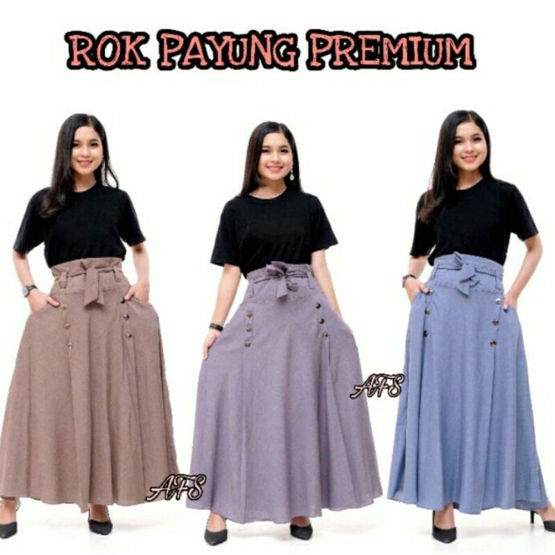 Rok panjang/Rok payung/Rok lebar