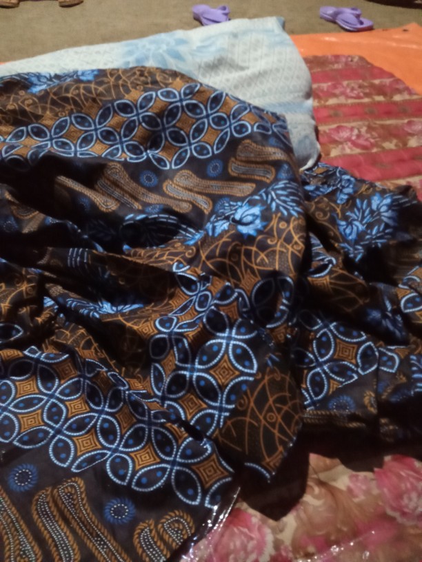 Abadi Batik Couple Batik Keluarga Original Seno Biru  005