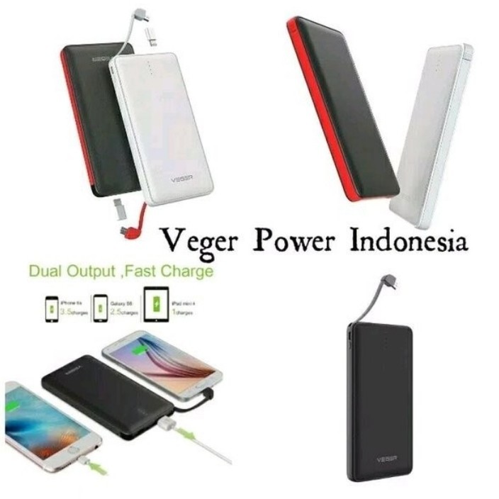 PowerBank Veger V41 10000mAh Original