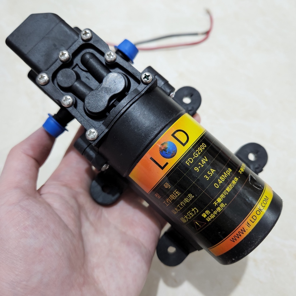 Pompa Air Dinamo Pump Sprayer Elektrik Cuci Motor Mobil DC 12V Drat Soket