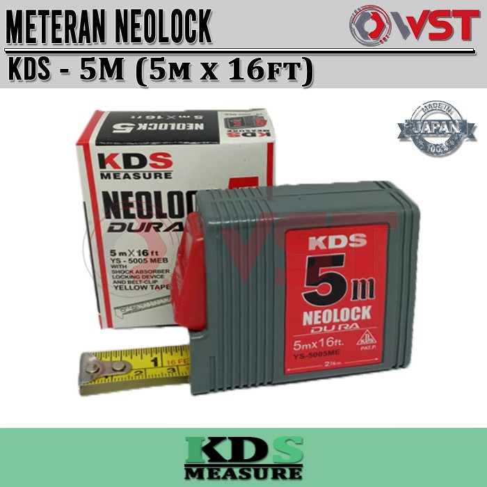 KDS Meteran Neolock 5 M