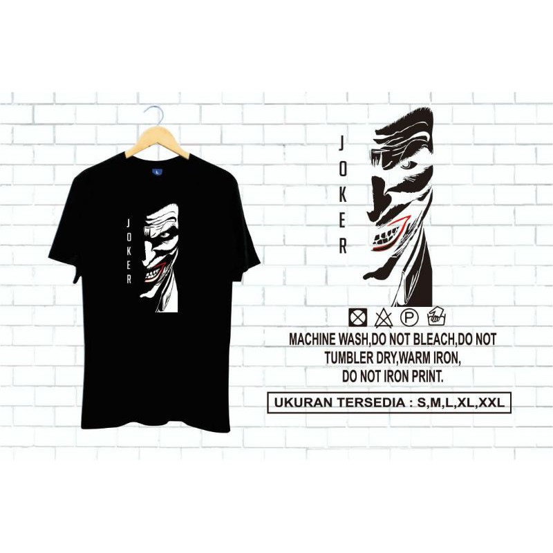 T-shirt Baju Kaos Distro JOKER