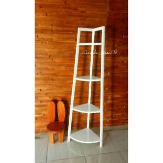  RAK  BUNGA  SUDUT  RAK  BUNGA  KAYU  RAK  MINIMALIS  RAK  BUNGA  SHABBY Shopee Indonesia
