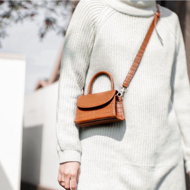 Beliya Mizu Slingbag Brown-1