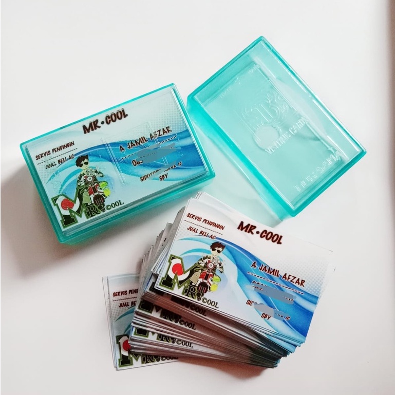 

[1 BOX] CETAK KARTU NAMA FREE BOX | FREE DESAIN RINGAN