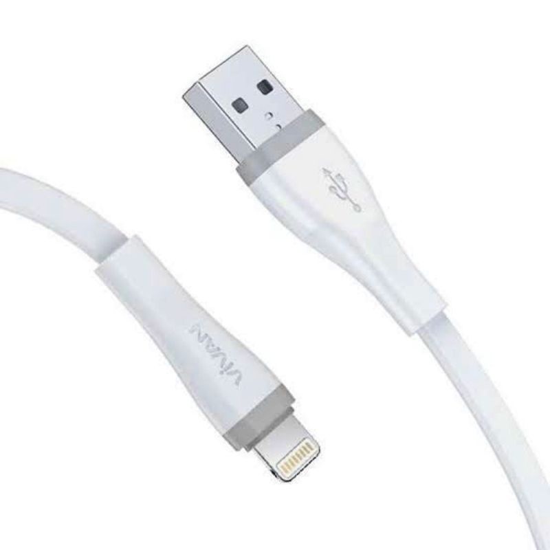 (VIVAN L30s) Kabel data Usb Lightning 30cm Kabel PowerBank Usb lightning Fast Charging 2A