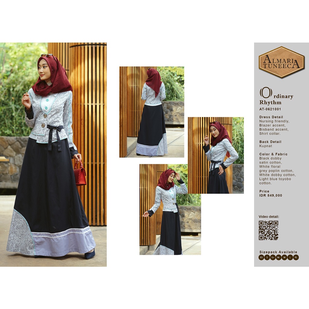 Gamis Almari Tuneeca AT-0621001 Diskon
