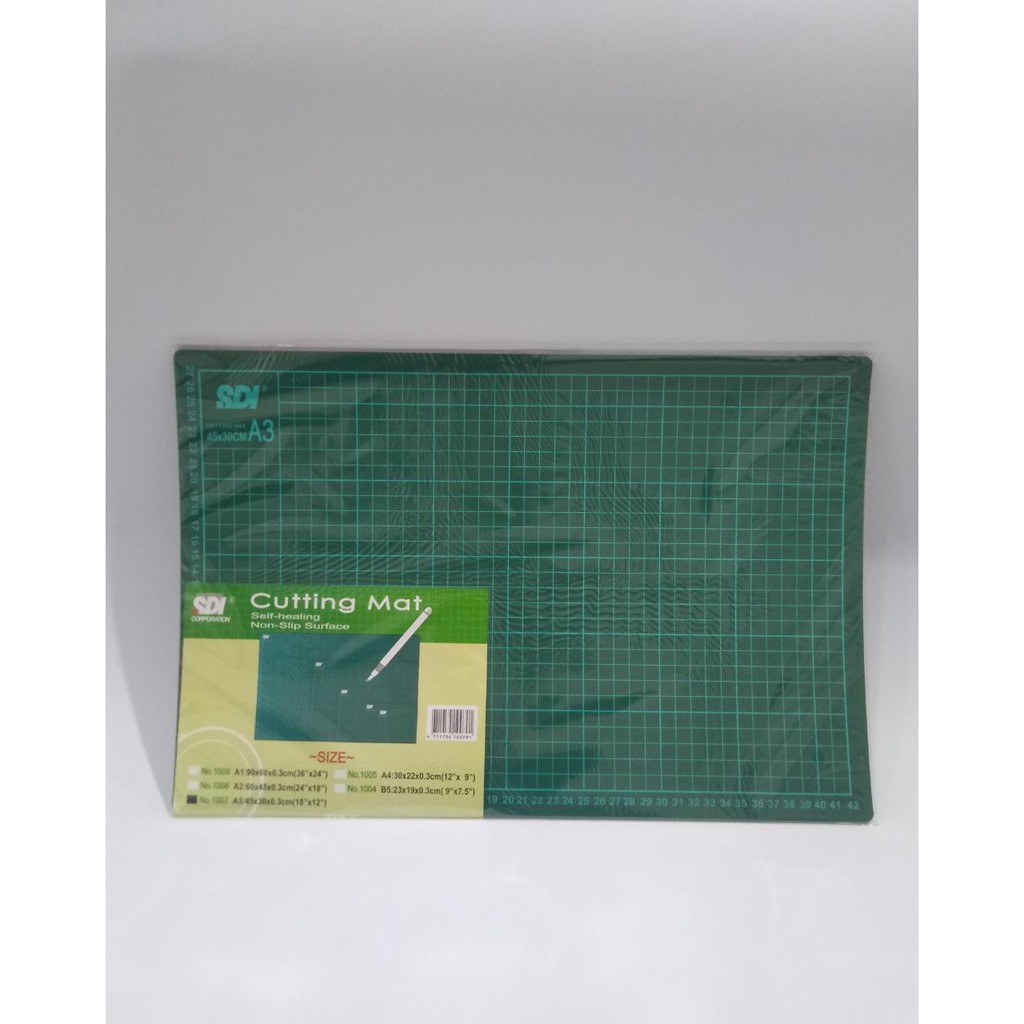 

SDI CUTTING MAT A3 (45X30)cm; Tebal 0,3mm