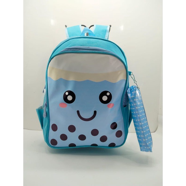 Tas Ransel Sekolah 15inch Boba Time